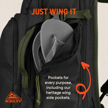 Kelty | Redwing Traveler Backpacks, Travel Pack for Adventure Travel - color: Black, size: 30L