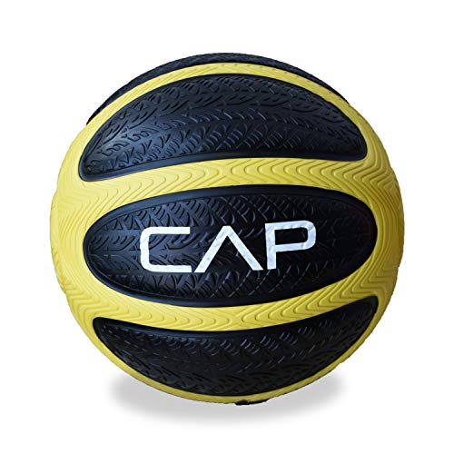 Cap Barbell Medicine Ball - style: 8 lb, Yellow