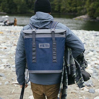 YETI Hopper M Series Backpack Soft Sided Coolers with MagShield Access - color: Navy, size: M12