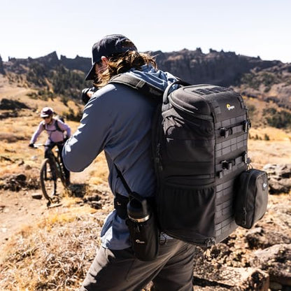 Lowepro ProTactic BP 450 AW III Camera Backpack, 4-point Access, Professional Camera Bag, DSLR/Drones/Mirrorless, Up to 16" Laptop, Rain Cover, for Photographer,Videographer, Volume 28L - style: Bp 450 Aw III - New
