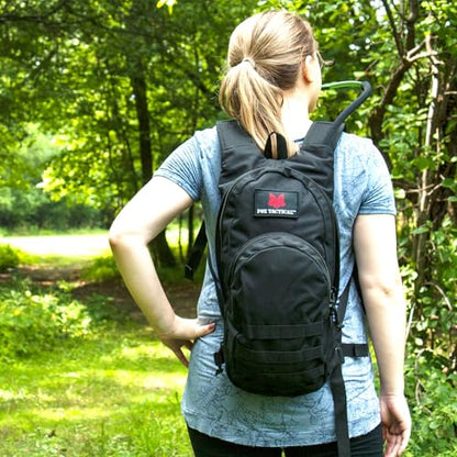 Compact Modular Hydration Pack - color: Black