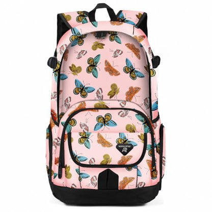 rickyh style School Backpack Travel Bag for Men & Women Lightweight College Back Pack with Laptop Compartmen - color: 04fhd