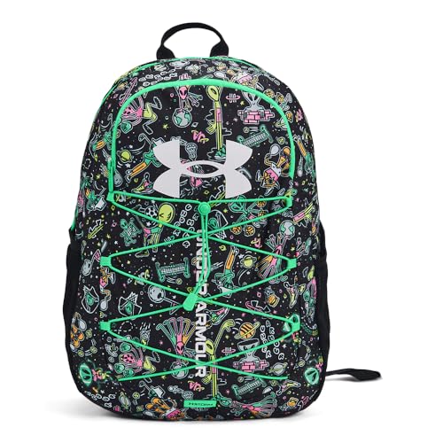 Under Armour Hustle Sport Backpack - color: (299) Vapor Green / Black / White