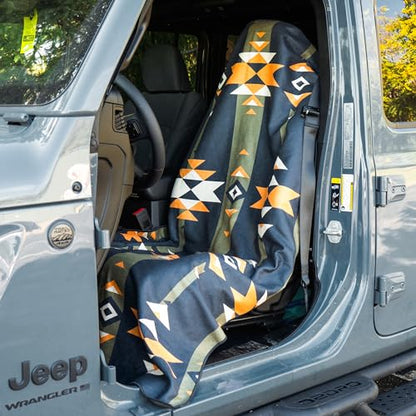 Sprints Athletic Running Towel, Full-Sized, Car Seat Cover - Performance Microfiber (Steppes Frontier) - color: Steppes Frontier