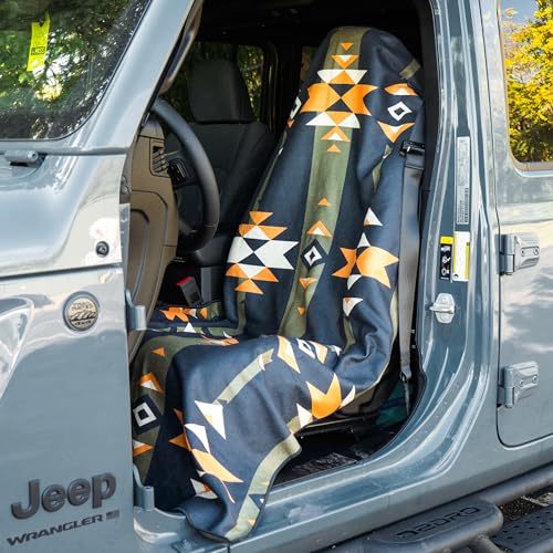 Sprints Athletic Running Towel, Full-Sized, Car Seat Cover - Performance Microfiber (Steppes Frontier) - color: Steppes Frontier