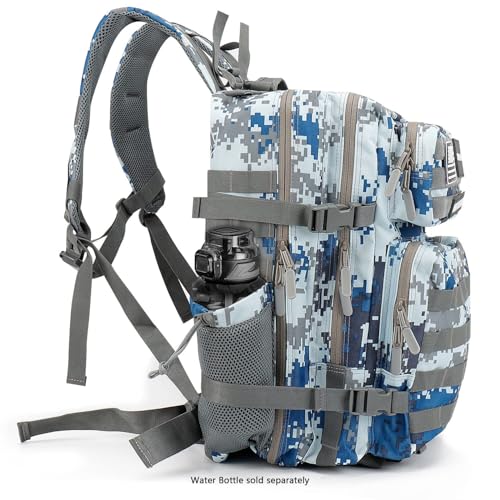 SAHARA - Raider Series Travel Bag & Laptop Backpack for Laptops up to 17.3-inch, Gray Camo, (LT00093) - color: Gray Camo