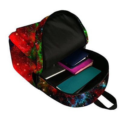 TrendyMax Galaxy Pattern Grade Backpack for Elementary Kids - color: Galaxy 7