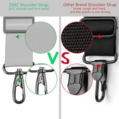 ZINZ 79 inch Shoulder Strap, Extra-thick Fixed Cushion Pad and Dual Clasps Universal Replacement Strap with Metal Swivel Hooks for Laptop Bags, Luggage Bags, Camera, Crossbody(Butterfly) - color: Butterfly