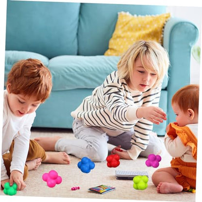 VANZACK 6pcs Hexagonal Reaction for Agility Training Exercise for Hand-Eye Coordination Sports Training and Improvement All Ages