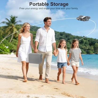 Carrying Case for DJI Neo 2 Accessories, Hard Shell Travel Storage Bag Compatible with DJI Goggles N3, RC Motion 3, Batteries & Charger Hub – Shoulder Protection Box