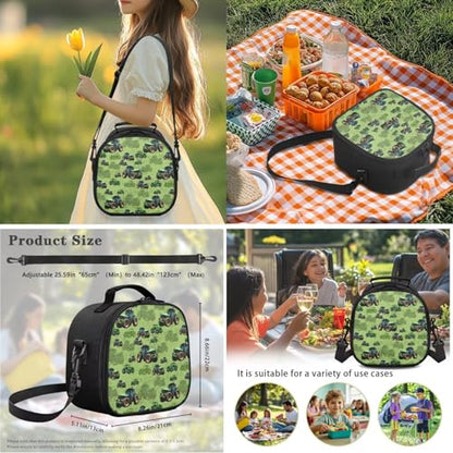 3Pcs Kid Backpack Set Backpack with Lunch Bag Pencil Case 3 Pack Set Elementary School Bag Bookbag 17 Inch Daypack Cartoon Print - color: Capybara Cherry Blossom