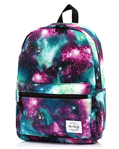 HotStyle TRENDYMAX Backpack for School Girls Boys & Preschool Kids, Two Sizes - color: D049a, Green, size: Big Kids (8+ years)