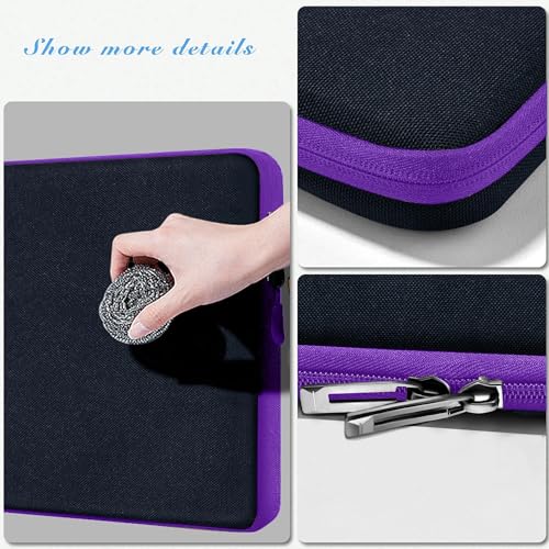 Hseok Laptop Case 13.3-14 Inch Sleeve, Water-Resistant Computer Bag Compatible with MacBook Neo/Pro 14" M5/M4/M3/M2/M1 and All 13.3" Mac Air/Pro, XPS 14 and Most Popular 13.3"-14" Notebook，B02K07 - color: B02K07, size: 13.3"