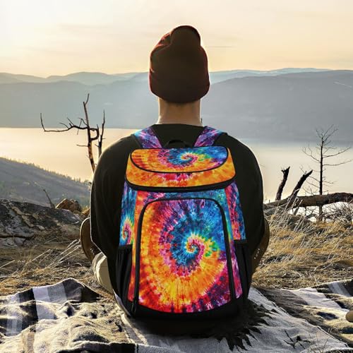 Tropical Pineapples Fruits Cooler Backpack Insulated Leak Proof Beach Cooler Bag Soft Lunch Picnic Hiking Camping Backpack Cooler - color: silver8