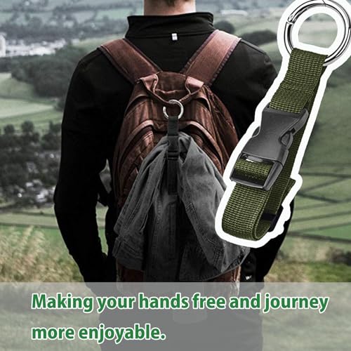 3 Pcs Add a Bag Luggage Straps, Jacket Holder, Make Your Hands Free, Adjustable Suitcase Belt Straps, Travel Accessories for Connecting Luggage or Backpack, Black - color: Black 16cm
