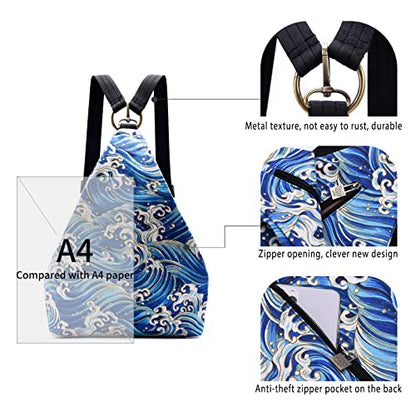 Black Butterfly Premium Backpack for Women, Bohemia Style Fashion Casual Daypack Backpack, Small Backpack Purse (13-blue) - color: 13-blue