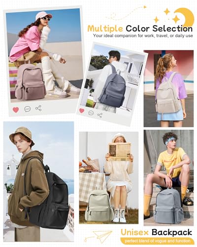 BJLFS Black School Backpack for Girls Women, Waterproof High School Book Bag Cute Backpack for Men Teens Boys, Small Lightweight Simple Basic Middle School Back Pack Daypack Mochilas Escolares para - color: Small Black