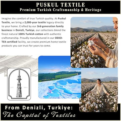 PÜSKÜL Natural 100% Turkish Cotton Waffle Bath Towels Set of 2-Piece | 32x63 inch Extra Large Absorbent Quick-Dry Lightweight Spa Towel | Luxury Sauna Accessories (Ice Green Bath Towels - Pack of 2) - color: Ice Green