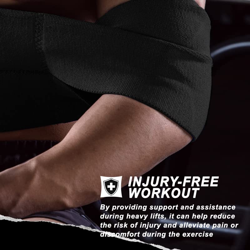 LARA STAR Bench Press Power Resistance Band, Bench Power Weight Lifting Training Fitness Increase Strength Push Up Gym Workout - color: Black(Tension:Over 300lb)