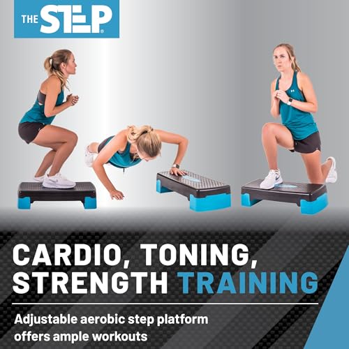 The Step Aerobic Platforms for Home Workout Steppers for Exercise - style: Small