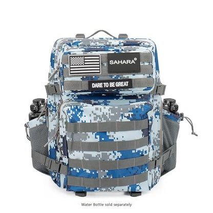 SAHARA - Raider Series Travel Bag & Laptop Backpack for Laptops up to 17.3-inch, Gray Camo, (LT00093) - color: Gray Camo