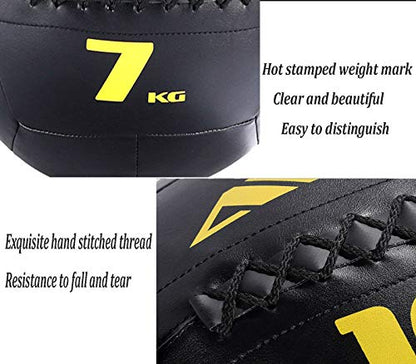 Medicine Balls Soft Medicine Ball Squash Wall Ball, Home Gym Strength Training Ball Fitness Equipment, 2kg/3kg/4kg/5kg/6kg/7kg/8kg/9kg/10kg (Size : 3kg/6.6lbs) - size: 3kg/6.6lbs