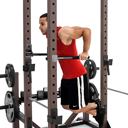 Steelbody Industrial Inspired Heavy Duty Home Gym System for Bodybuilding and Strength Training Available for Full Cage, Squat Rack and Power Tower - color: Kodiak Brown - Monster