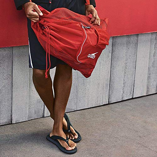 Speedo Unisex-Adult Drawstring Deluxe Ventilator Mesh Equipment Bag - color: Fuchsia Purple