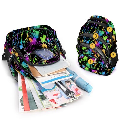 Casual Lightweight Backpacks for Boys & Girls, School Bookbags, 15 "Laptop Backpack, Travel Bag - color: 2111czi