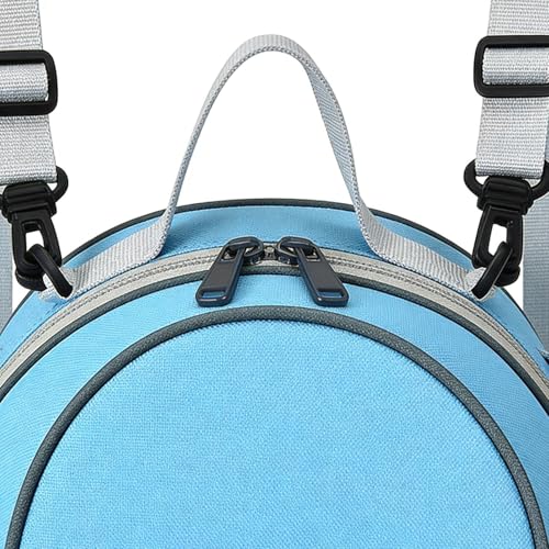 Soccer Backpack, With Smart Storage Solution, 19x25x31cm, Mult-Purpose Ball Bag, Multipurpose Sports Backpack, Waterproof Material, For Volleyball, Gym, Daily Use, Travel, School, Competition, Youth - size: Lake Blue