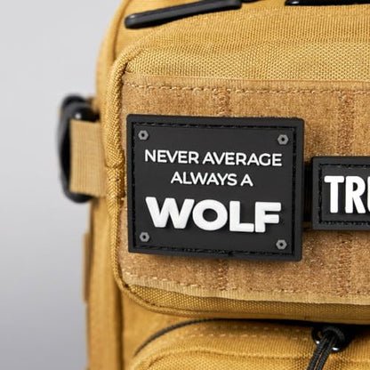 WOLFpak 9L Mini Tactical Backpack for Men & Women | Compact, Small Everyday Carry Bag for Gym, School, Travel | Durable, Water-Resistant Daypack with Molle System and Patch Panel (Khaki) - color: Khaki