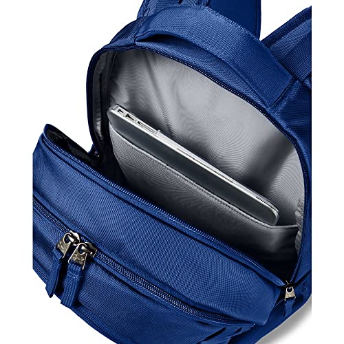 Under Armour Unisex Hustle 5.0 Backpack - color: Royal (400)/Silver