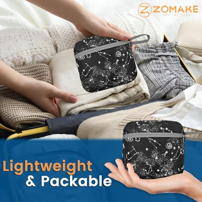 ZOMAKE Ultra Lightweight Packable Backpack 25L, Foldable Hiking Backpacks Water Resistant Small Folding Daypack for Travel(Star Print) - color: Star Print