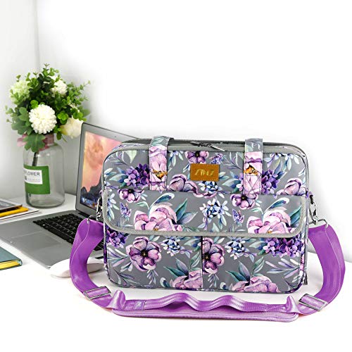 ZINZ Bag Shoulder Strap, Padded Adjustable Shoulder Strap Replacement - color: Purple, size: 57"