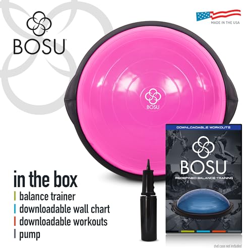 Bosu Sport Balance Trainer - color: Pink