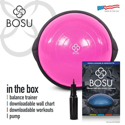 Bosu Sport Balance Trainer - color: Pink