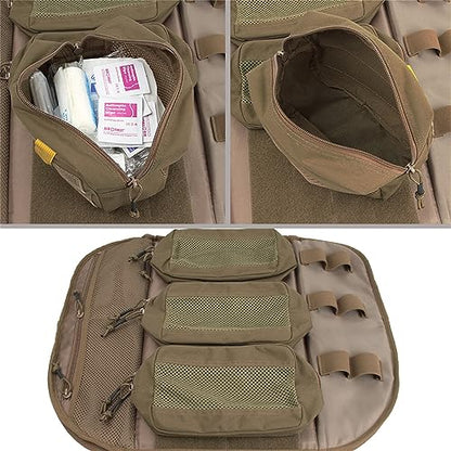 EXCELLENT ELITE SPANKER Medical Backpack Tactical Knapsack Outdoor Rucksack Camping Survival First Aid Backpack(Ranger Green) - color: Ranger Green