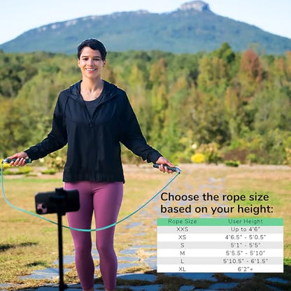 Crossrope Replacement Weighted Jump Ropes - Replacement Ropes - Handles Not Included - color: 1 LB, size: Medium
