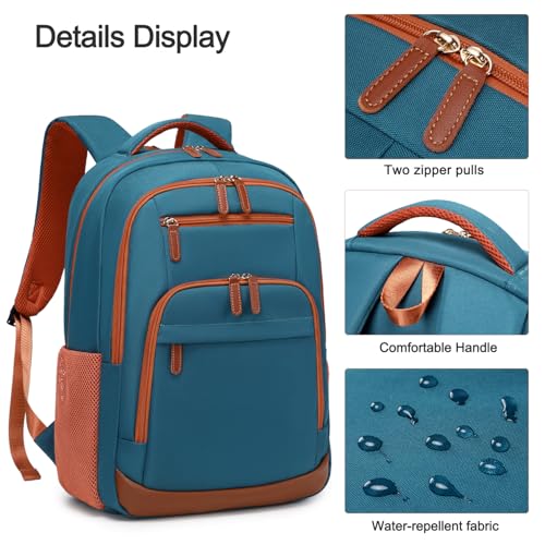 BOVIP Travel Backpack For Men Women,40L Carry On Backpack Flight Approved,TSA Personal Item Travel Bag Fits 17 Inch Laptop,Business Weekender Overnight Daypack Dark Green - color: Dark Green