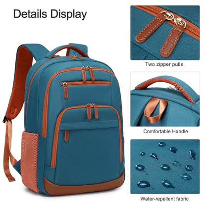 BOVIP Travel Backpack For Men Women,40L Carry On Backpack Flight Approved,TSA Personal Item Travel Bag Fits 17 Inch Laptop,Business Weekender Overnight Daypack Dark Green - color: Dark Green