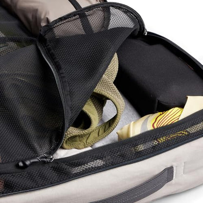 Bellroy Lite Travel Pack 30L (carry-on backpack, travel backpack for international travelers, with laptop pocket, interior packing cells and tuck-away shoulder straps) - Ash - color: Ash