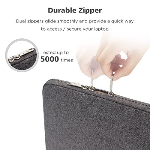 NIDOO Laptop Sleeve 13 11.6 inch Tablet Computer Bag Carrying Case for 13" Surface Pro 10 9 8 7 X/ 13" 12.9" iPad Pro M4 M2/ Dell XPS 13/13" MacBook Pro Air/ 13.3" Lenovo ThinkPad Z13 HP Samsung,Grey - color: Grey, size: 11.6 Inch / 12 inch New MacBook