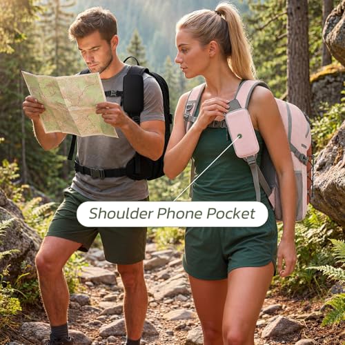 TILYMOL Hydration Hiking Backpack with 2L Water Bladder - Lightweight Waterproof Outdoor Camping Backpack/Water Backpack, Hiking Daypack with Hydration System for Hiking, Travel, Running, Biking