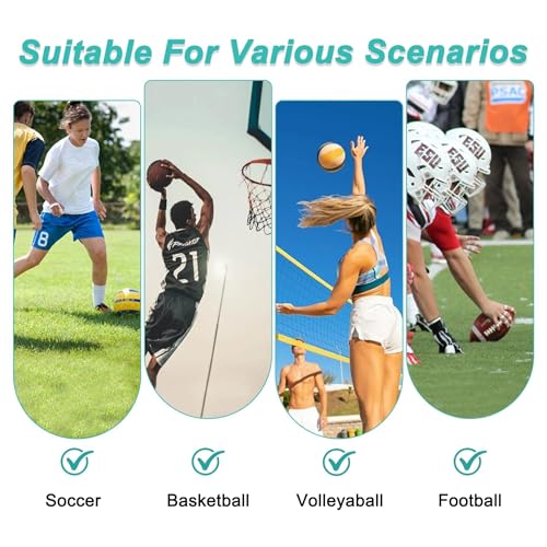 DAFISKY Soccer Backpack, Soccer Bags with Ball Holder & Shoes Compartment - color: Pink