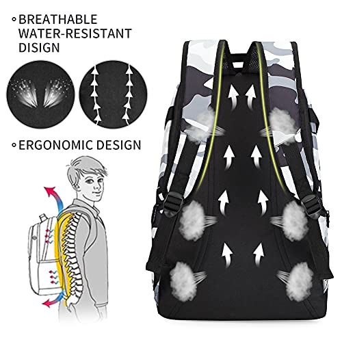 rickyh style School Backpack Travel Bag for Men & Women Lightweight College Back Pack with Laptop Compartmen - color: 01qhui