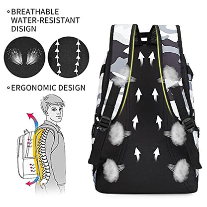 rickyh style School Backpack Travel Bag for Men & Women Lightweight College Back Pack with Laptop Compartmen - color: 01qhui