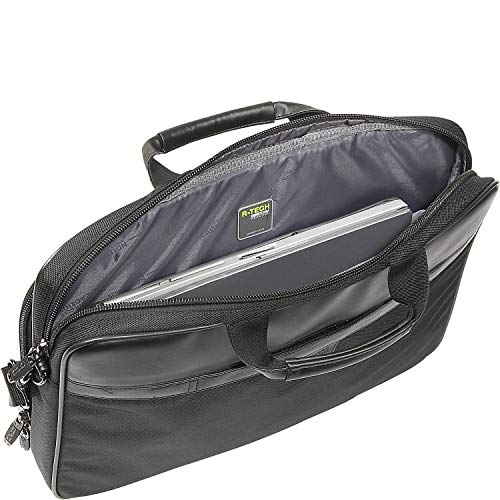 Kenneth Cole Reaction Urban Traveler Slim 18.4" Laptop Sleeve Top Zip Computer Portfolio Bag, Black - style: Urban Traveler Slim 15.6" to 18.4" Laptop & Tablet Business Travel Computer Bags