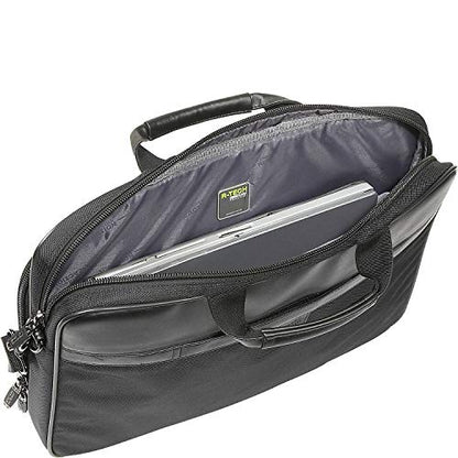 Kenneth Cole Reaction Urban Traveler Slim 18.4" Laptop Sleeve Top Zip Computer Portfolio Bag, Black - style: Urban Traveler Slim 15.6" to 18.4" Laptop & Tablet Business Travel Computer Bags