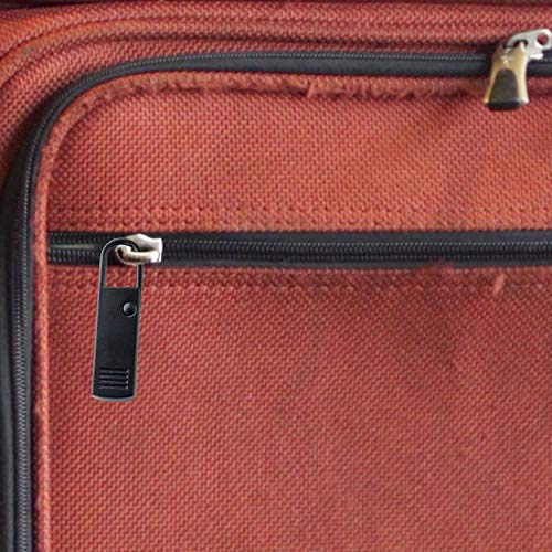 Zipper Pull Tab Replacement Luggage Backpack Zippers Extender Metal Tag Handle Mender Fixer Repair for Suitcase, Bag