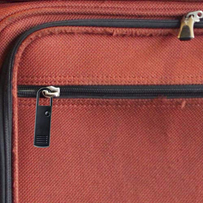 Zipper Pull Tab Replacement Luggage Backpack Zippers Extender Metal Tag Handle Mender Fixer Repair for Suitcase, Bag